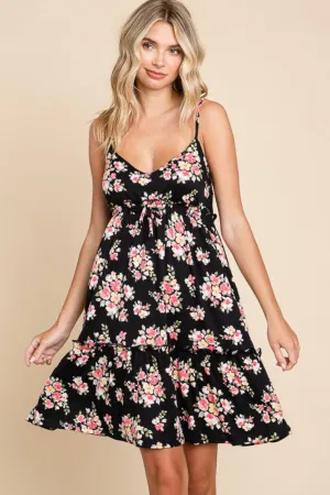 🌼 Culture Code Full Size Floral Frill Cami Dress 🌼