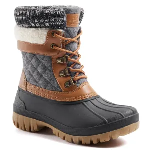 Aleader Womens Winter Duck Boots