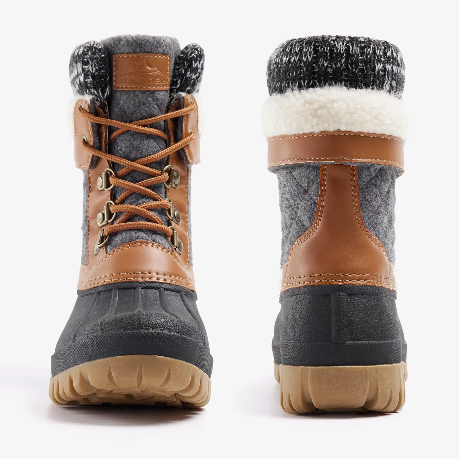 Aleader Womens Winter Duck Boots