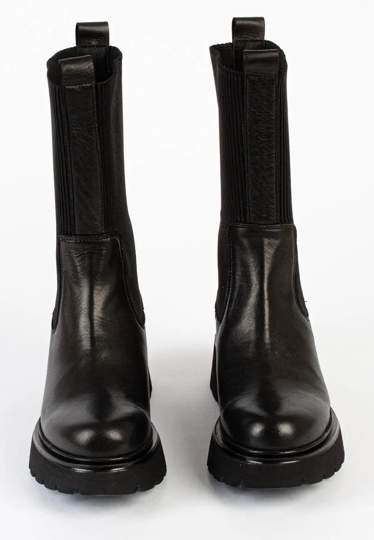 Alexia Black Chelsea Boots