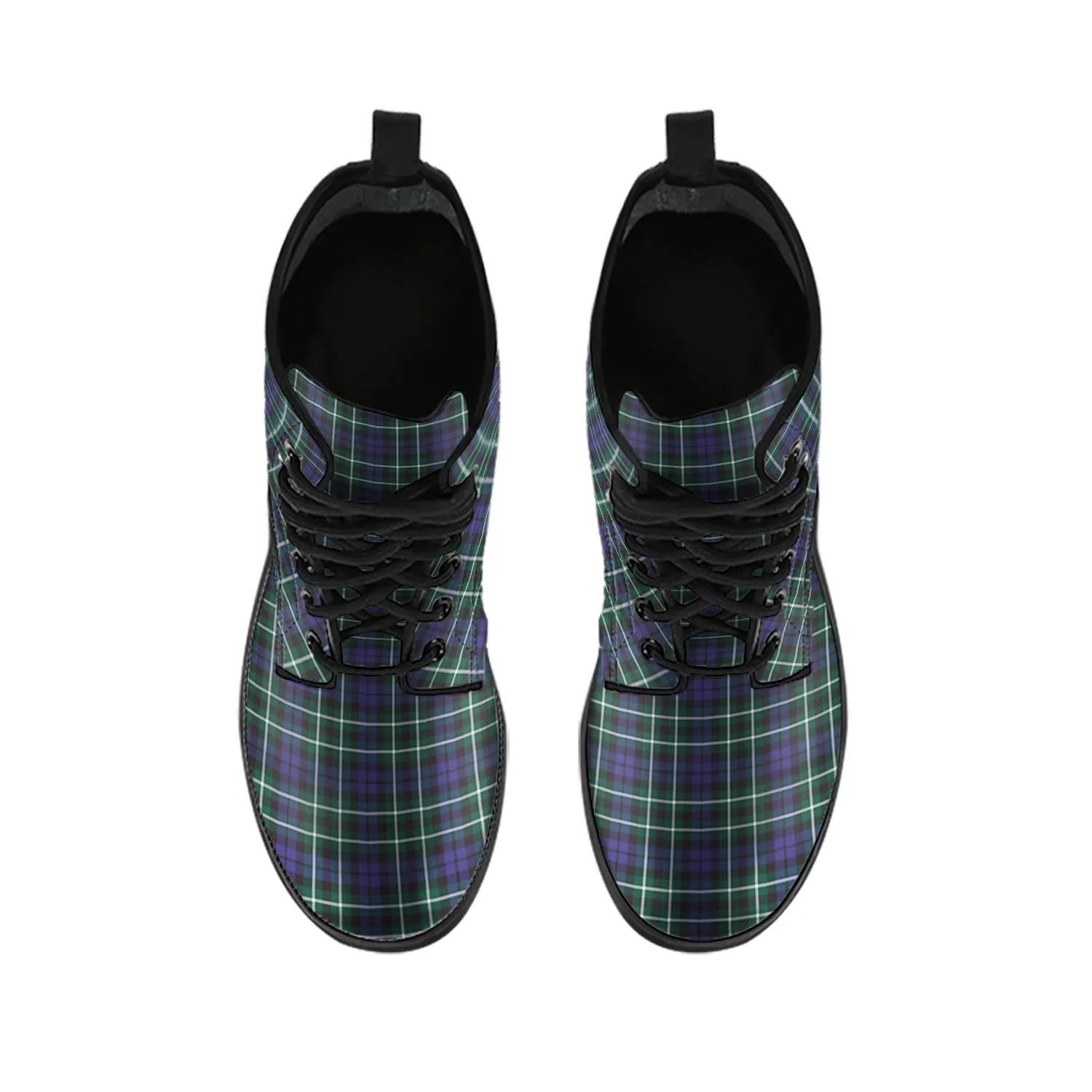 Allardice Tartan Leather Boots