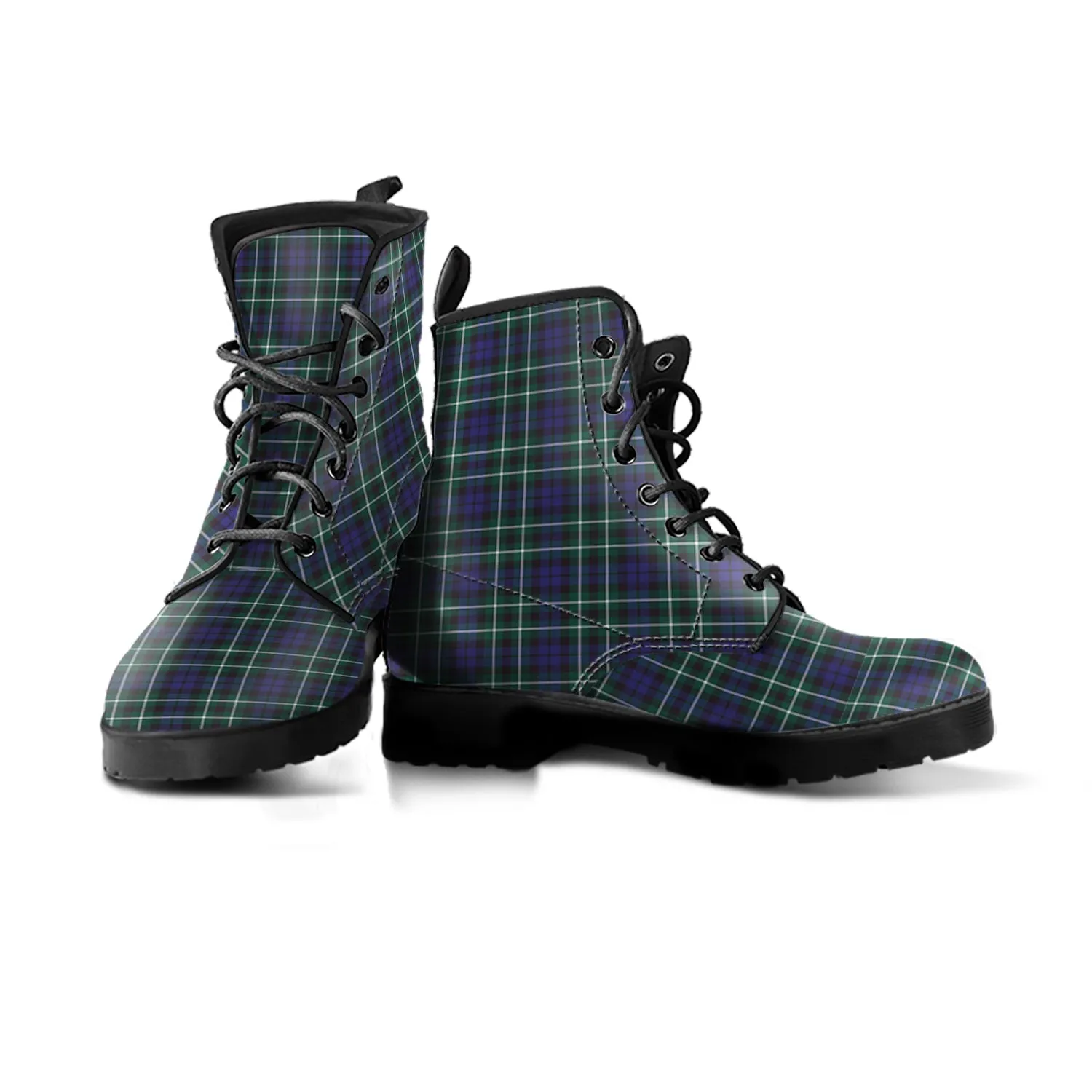 Allardice Tartan Leather Boots