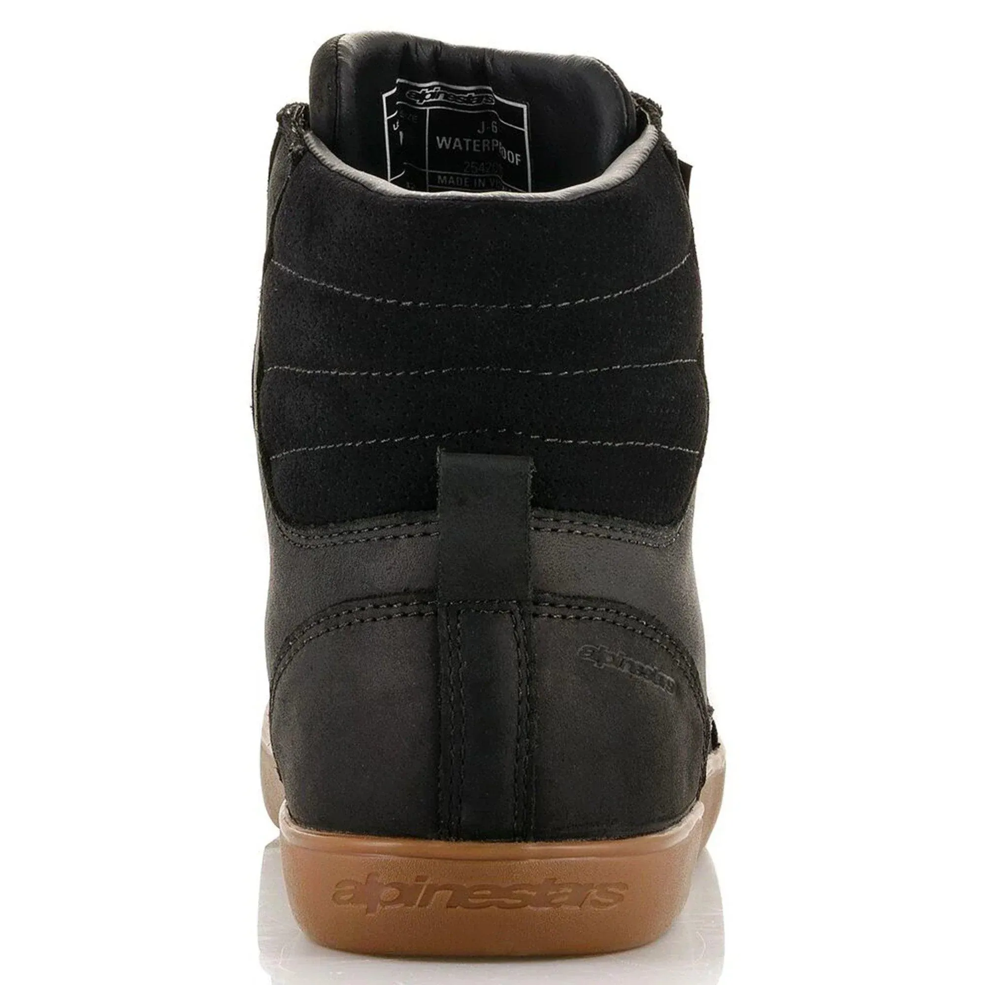 Alpinestars J-6 Waterproof Shoes Black/Gum