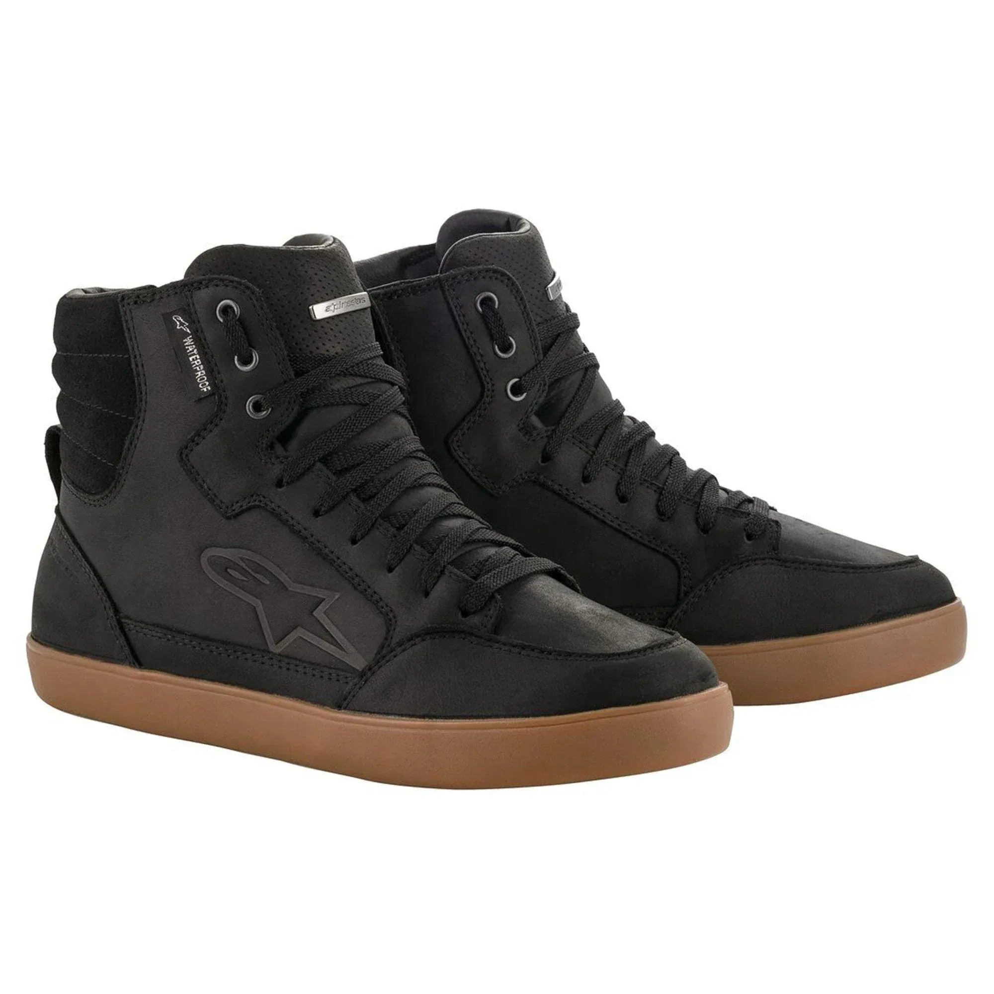 Alpinestars J-6 Waterproof Shoes Black/Gum