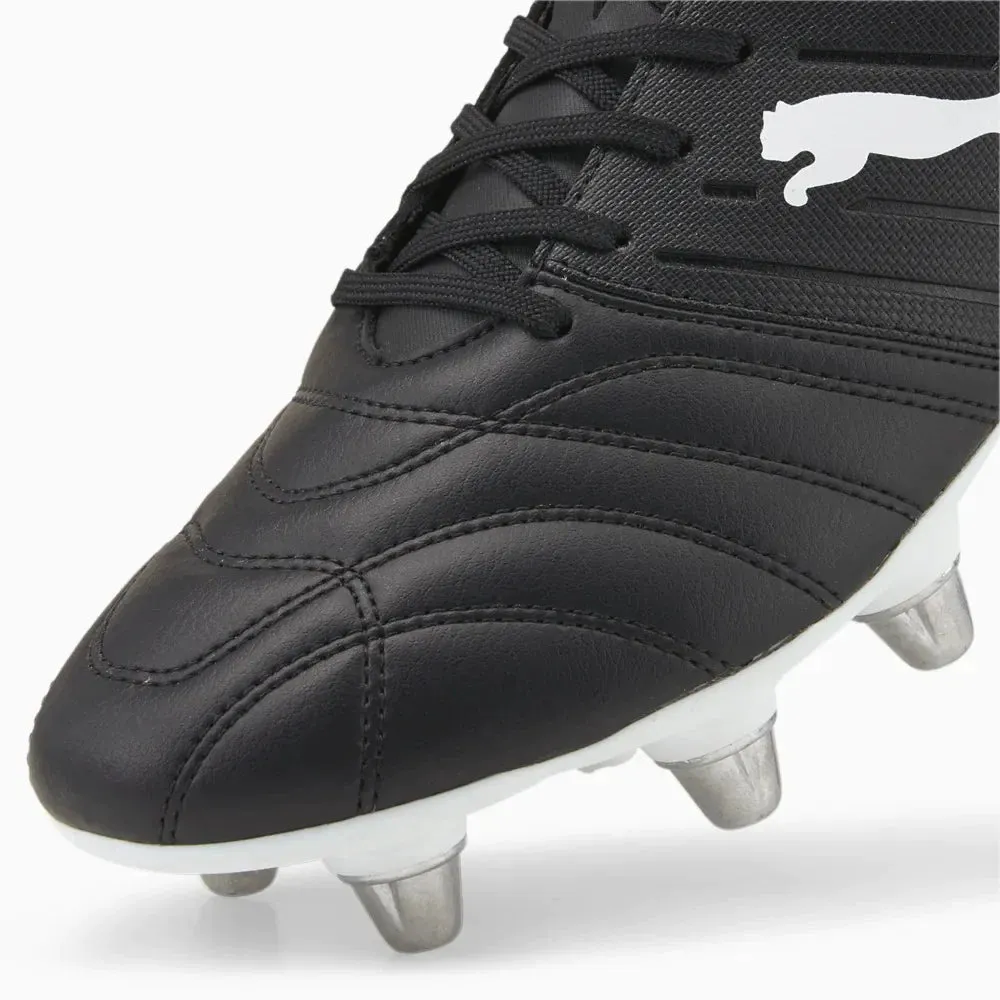 Avant Soft Ground Rugby Boots Black/White