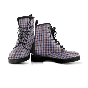 Boswell Tartan Leather Boots