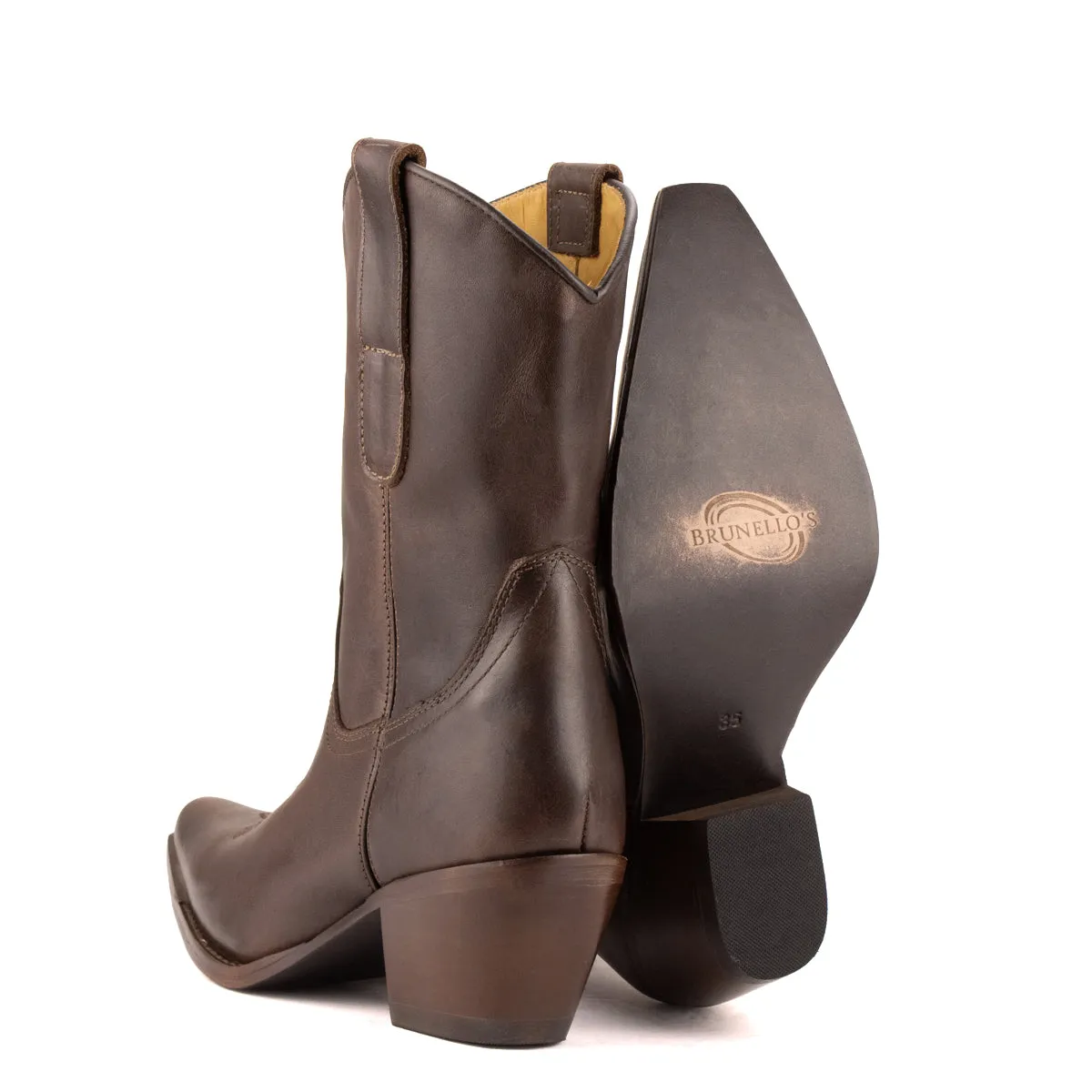 Brunello's The Rosie Boot in Espresso