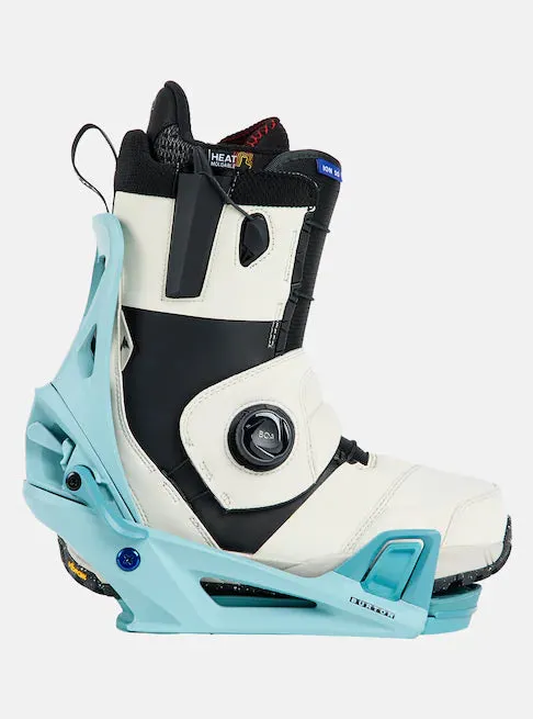 Burton Step On Snowboard Bindings Mens 2024 Rock Lichen