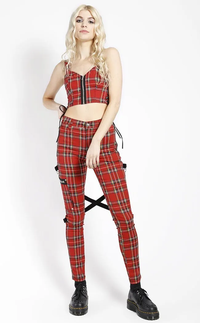 Chaos Tartan Bondage Pants