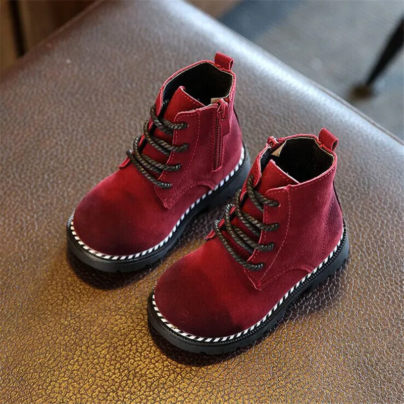 Children Suede Boots For Girls & Boys - Free Shipping to N.A.