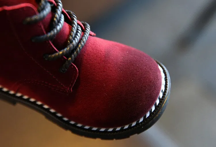 Children Suede Boots For Girls & Boys - Free Shipping to N.A.