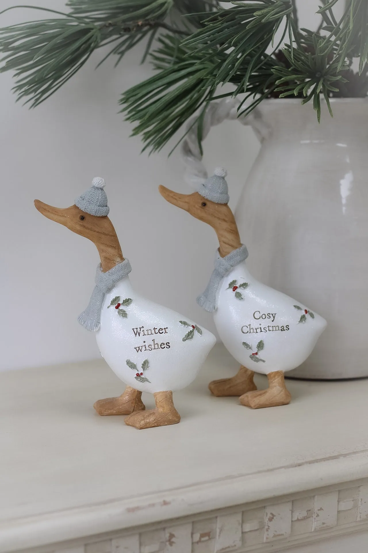 Christmas Resin Duck