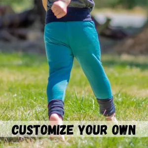 Custom Merino Wool Mid Heavy Weight Leggings - Kids