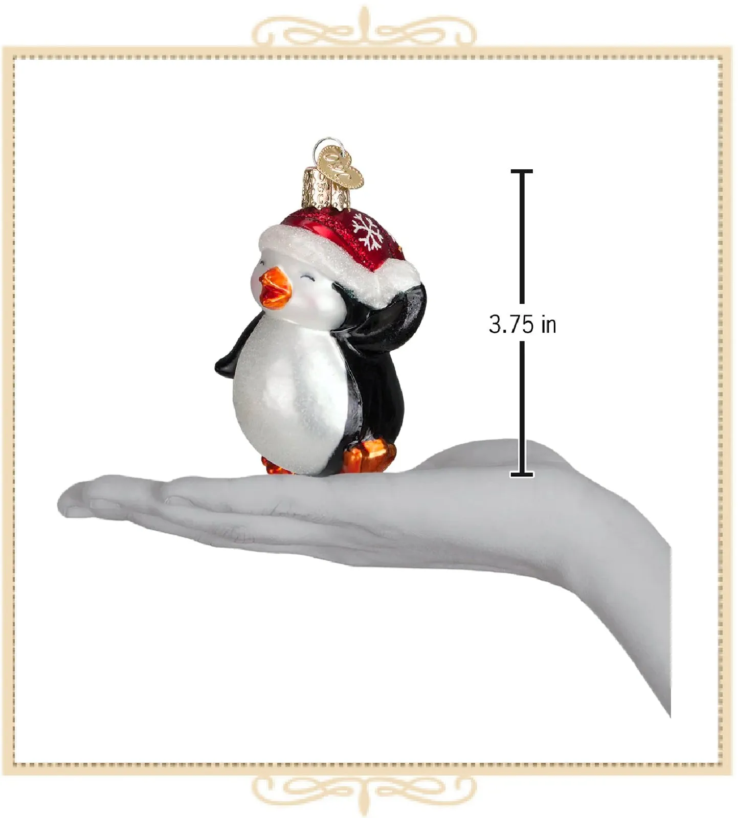 Dancing Penguin Ornament