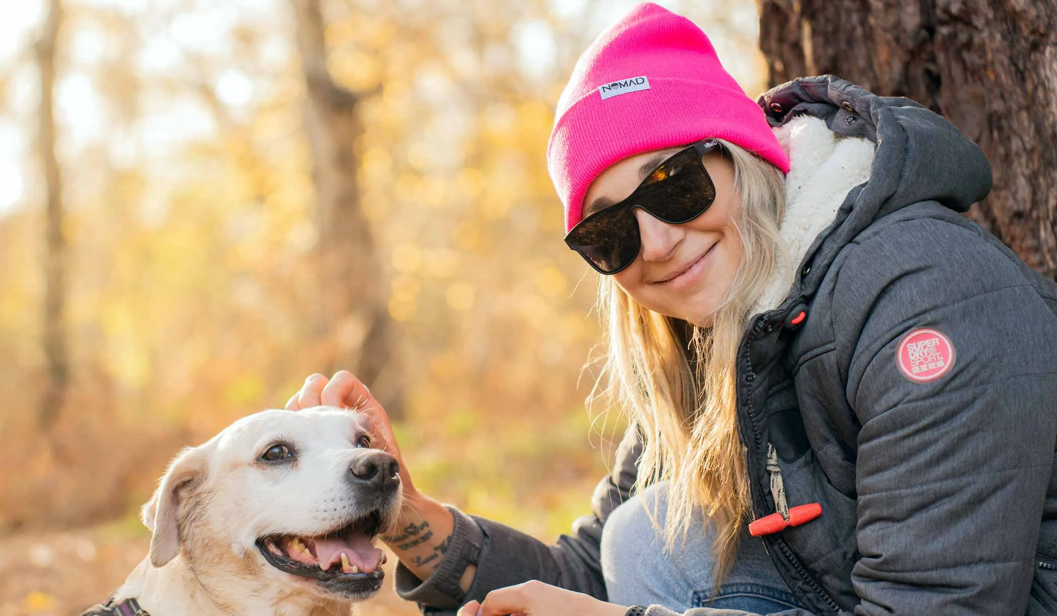 Fuschia Unisex Recycled Beanie