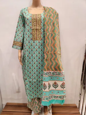 Hydrangea Kurta pant with dupatta