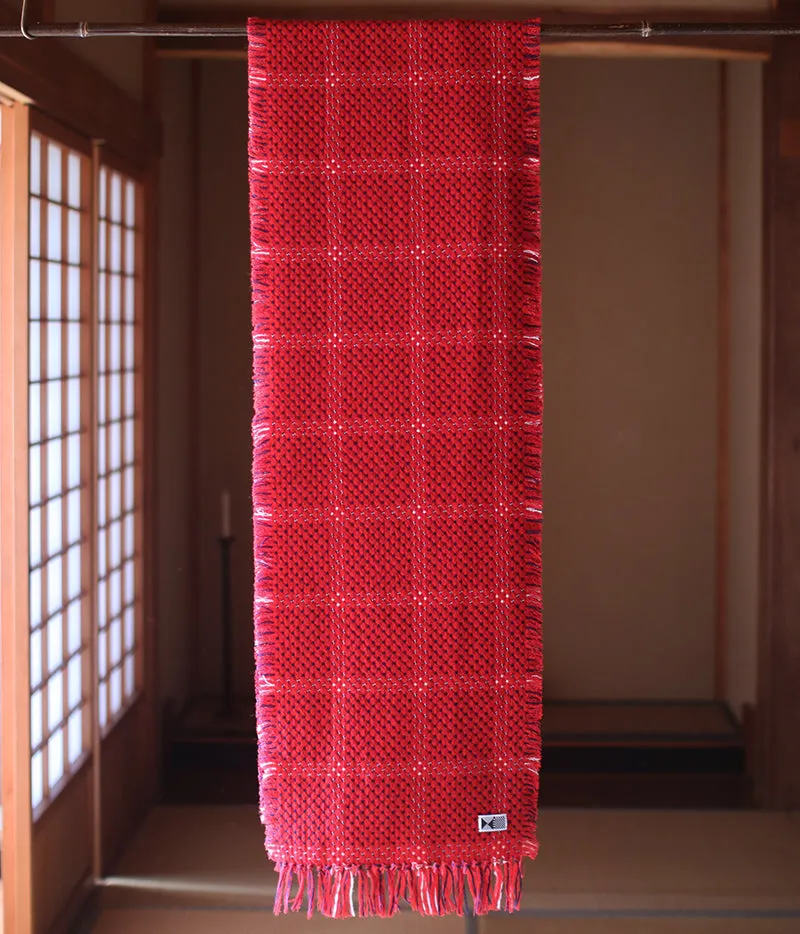 kijinokanosei long scarf {kiintoto / red}