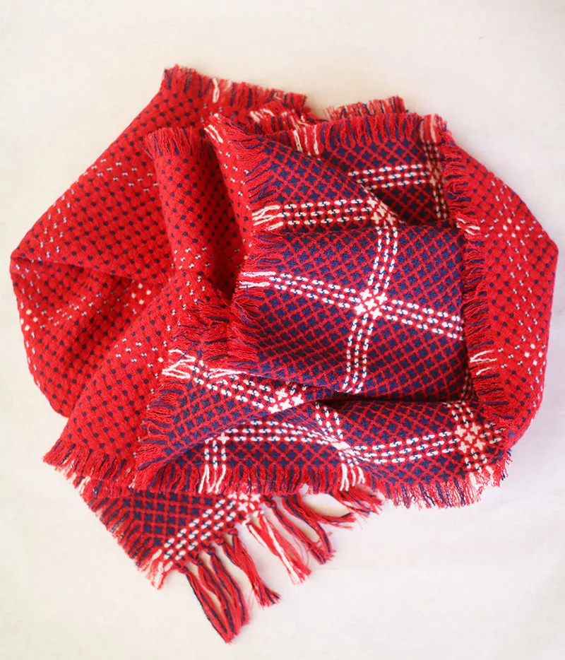 kijinokanosei long scarf {kiintoto / red}