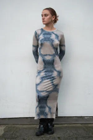 Leveté Indigo Sky Midi Dress