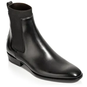 Macarthur Black Calf Chelsea Boot