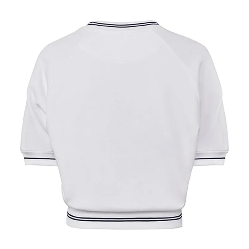 MALBON GOLF Bille Women’s Sweatshirt (Snow)