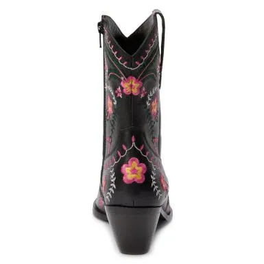 Matisse Amber Black Embroidered Boot