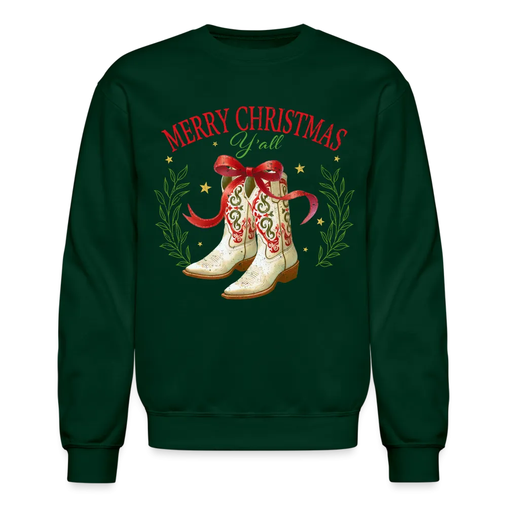 Merry Christmas Y'all Sweatshirt