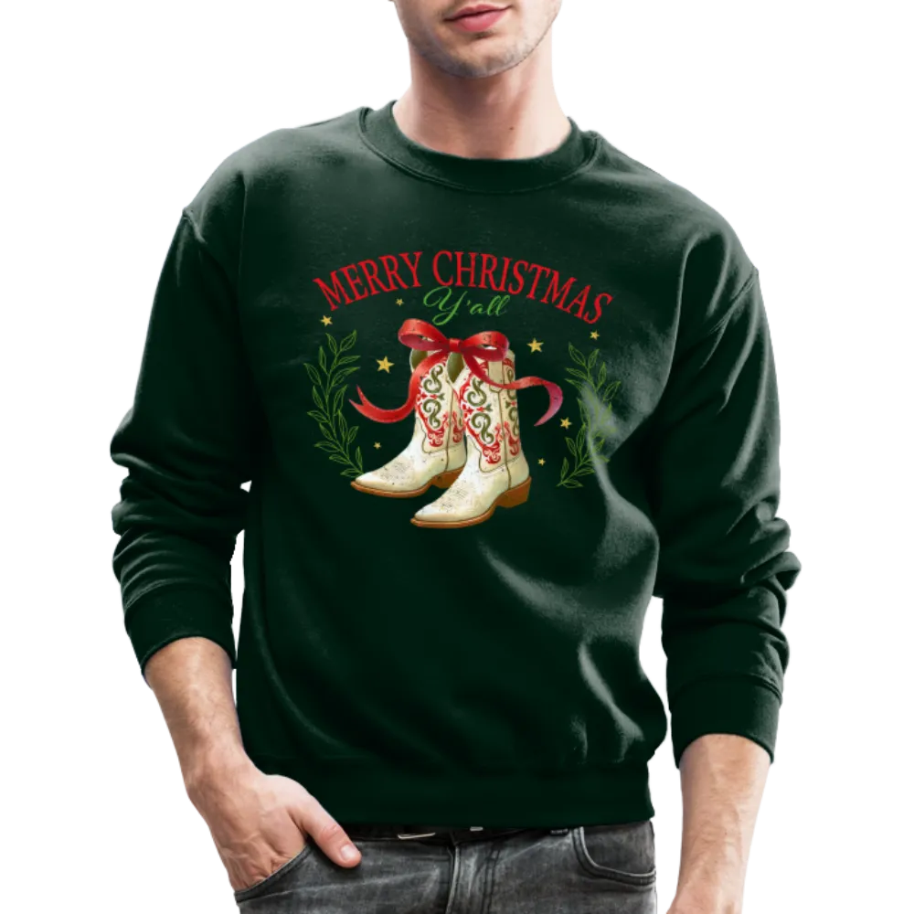 Merry Christmas Y'all Sweatshirt