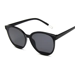 Minimalist Classic Anti-reflective Mirror Sunglasses with UV Protection