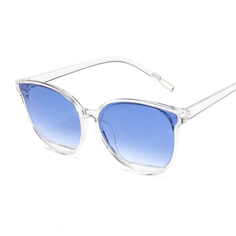 Minimalist Classic Anti-reflective Mirror Sunglasses with UV Protection