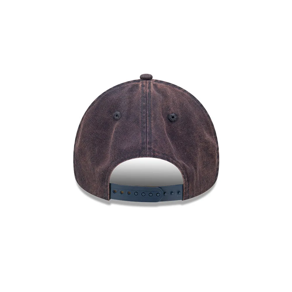 New Era 9Forty A-Frame MLB Tonal Snow Wash New York Yankees Oceanside Blue