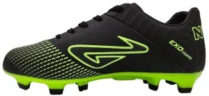 NOMIS Immortal 2.0 FG Football Boots - Black/Lime - Youth - Kids - Shoe