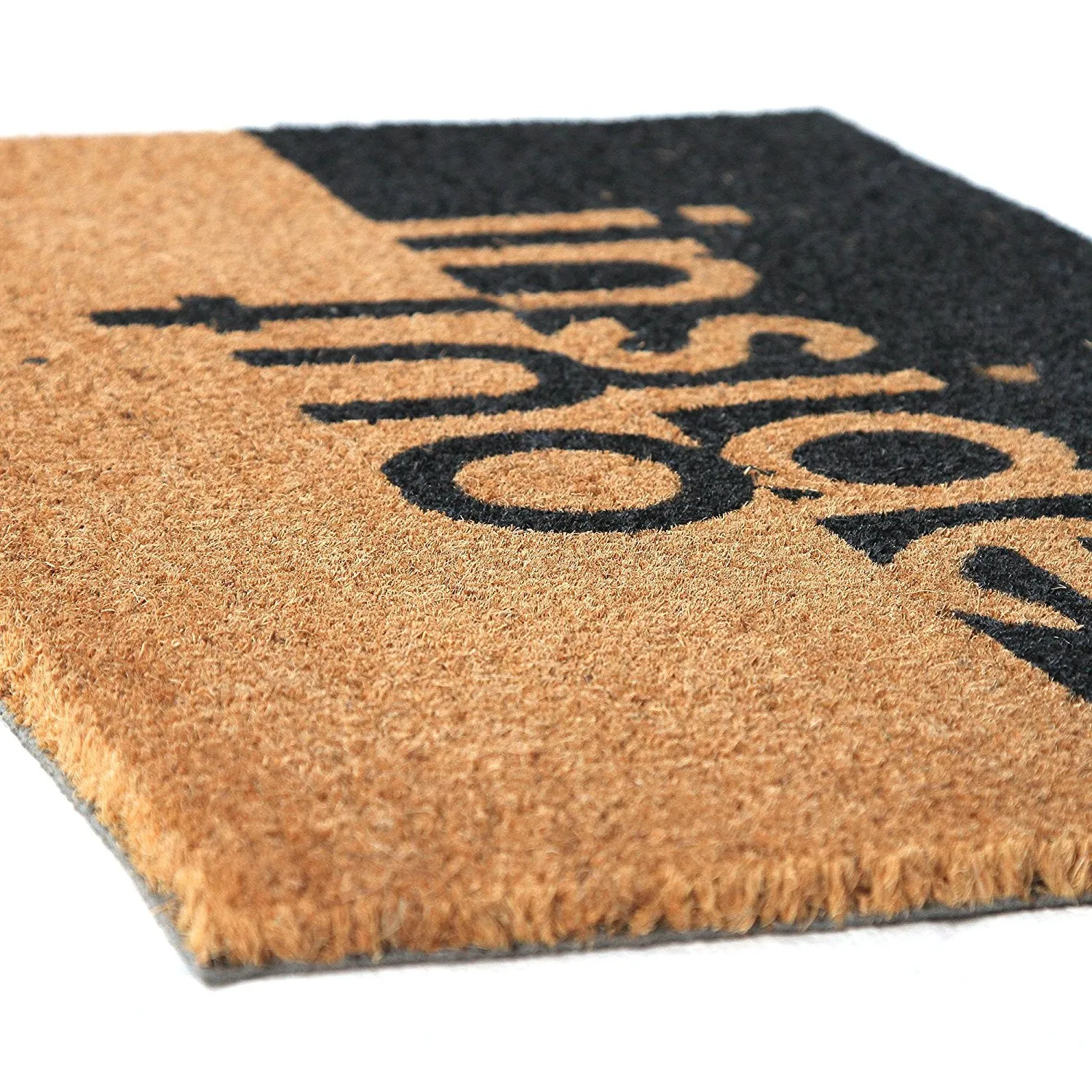 OnlyMat Inside Out Design Natural Coir Doormat - 45cm x 75cm