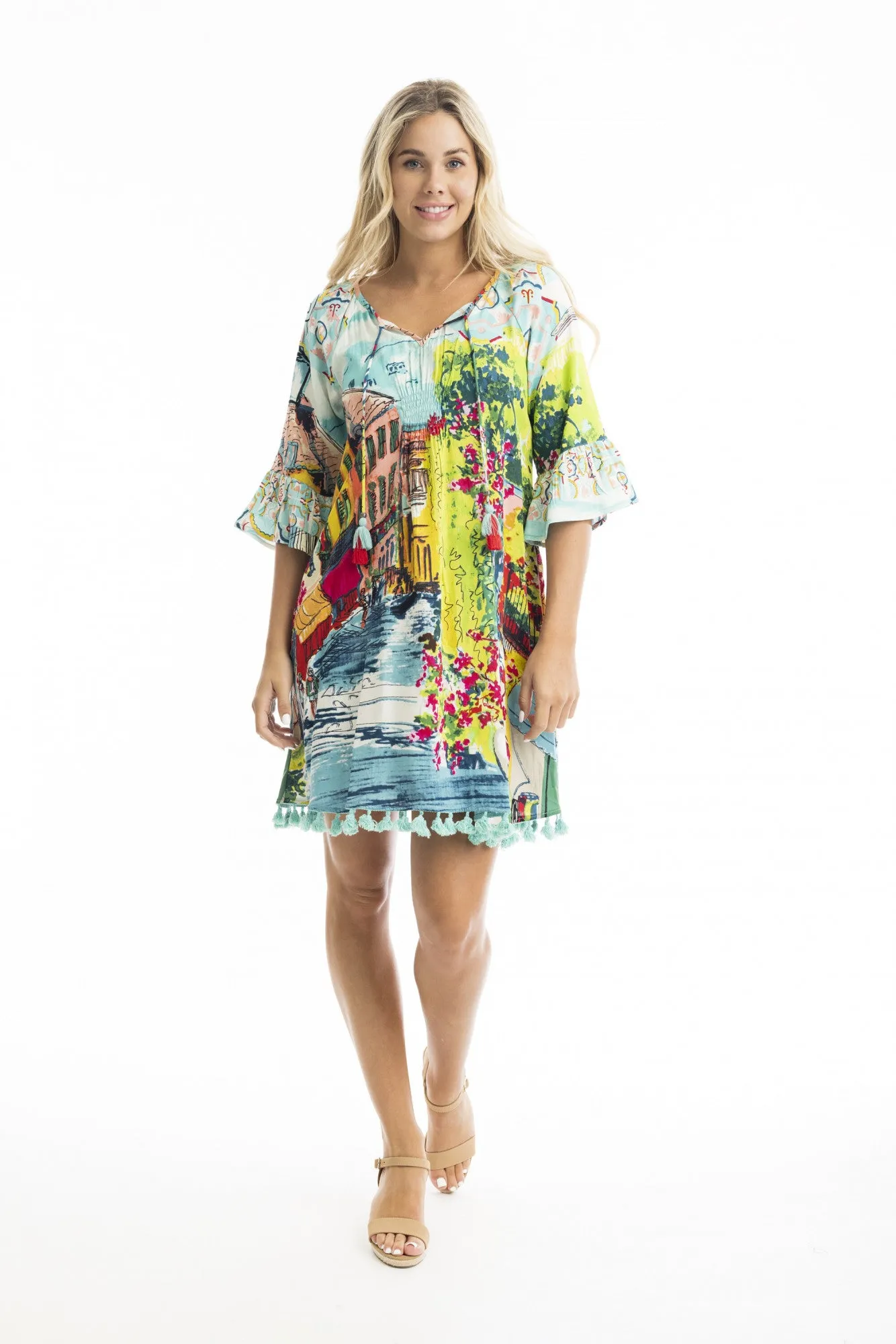 Orientique - Bellagio Tassel Dress