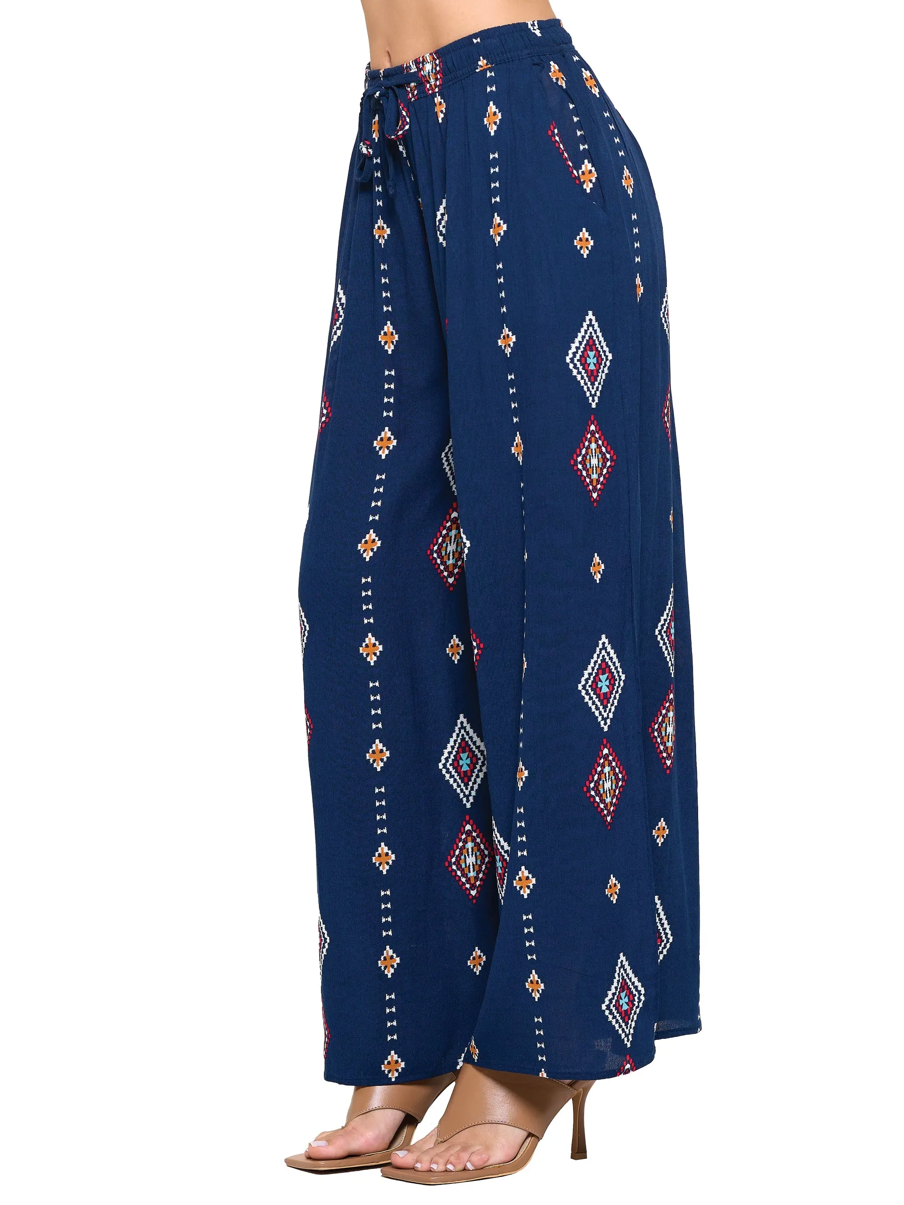 Pants Palazzo Tribal Print