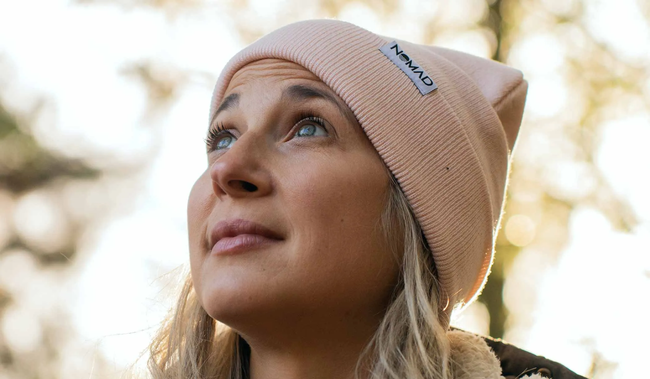 Rose Pink Unisex Recycled Beanie