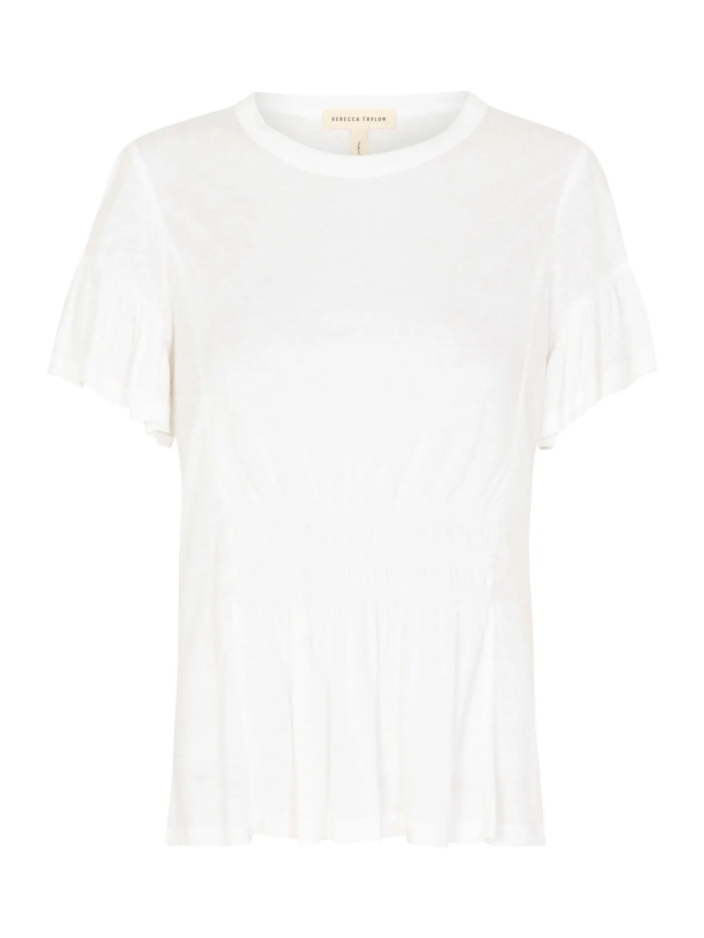 Ruched Jersey Tee