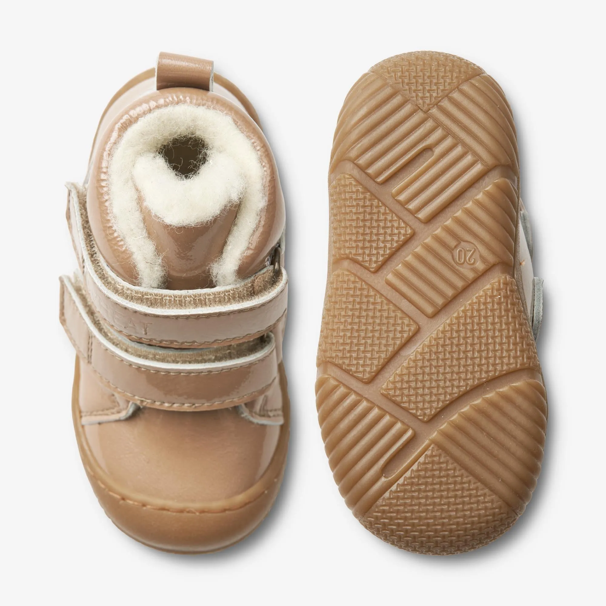 Snugga Wool Patent | Baby - beige