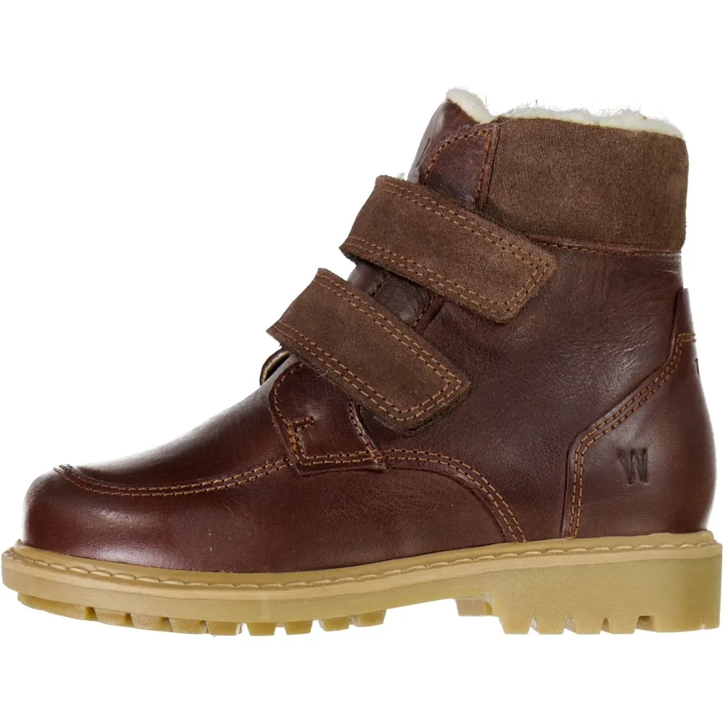 Stewie Tex Velcro Boot - brown