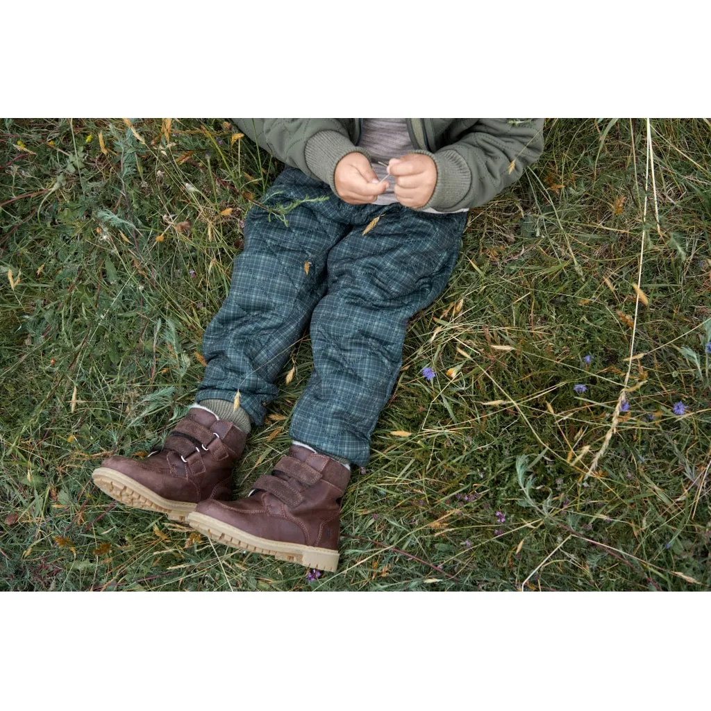 Stewie Tex Velcro Boot - brown