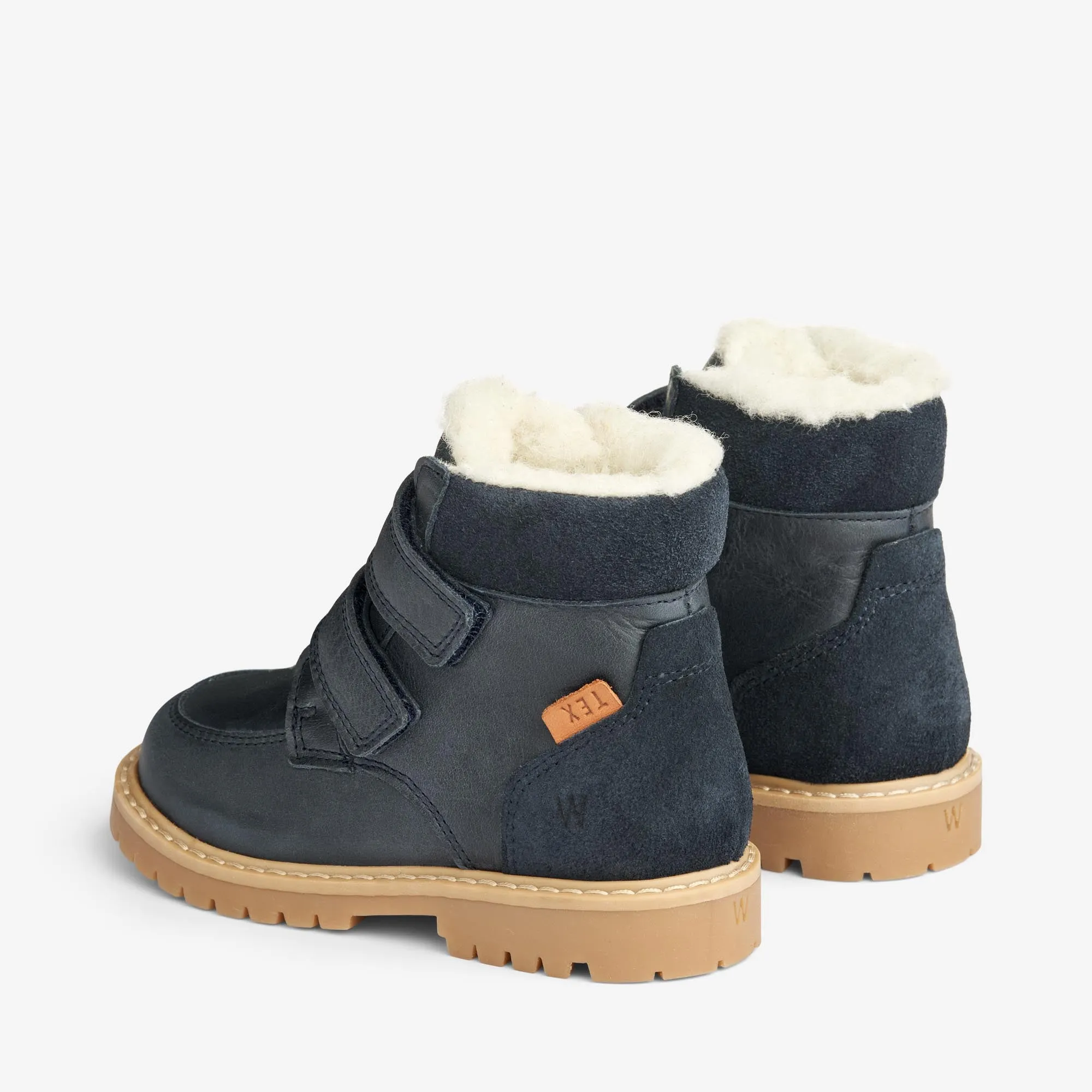 Stewie Tex Velcro Leather - navy