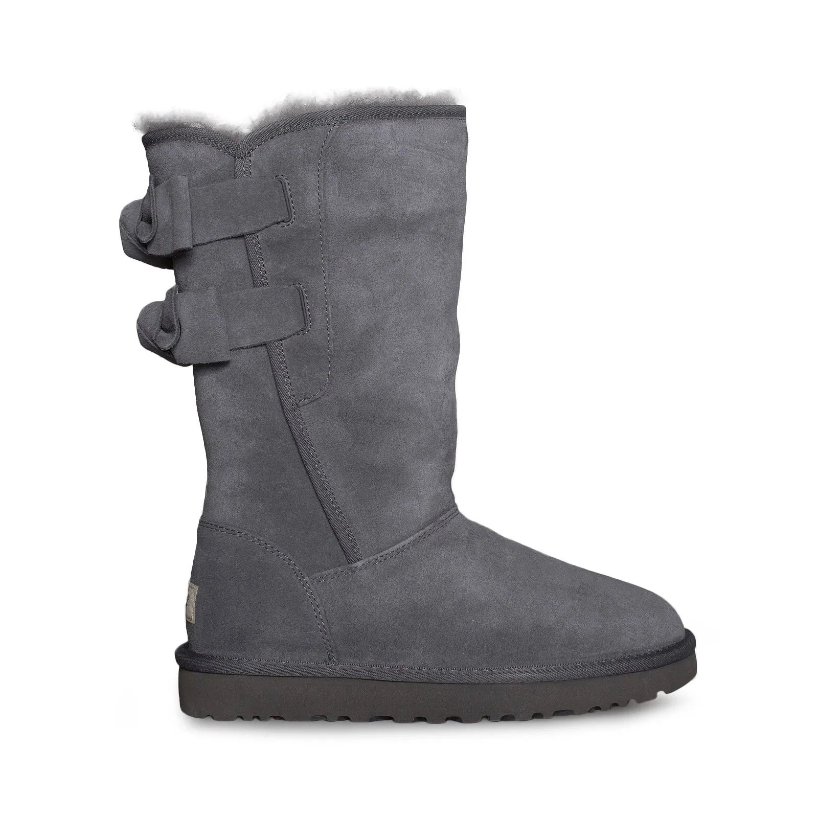 UGG Allegra Bow Grey Boots - Women's