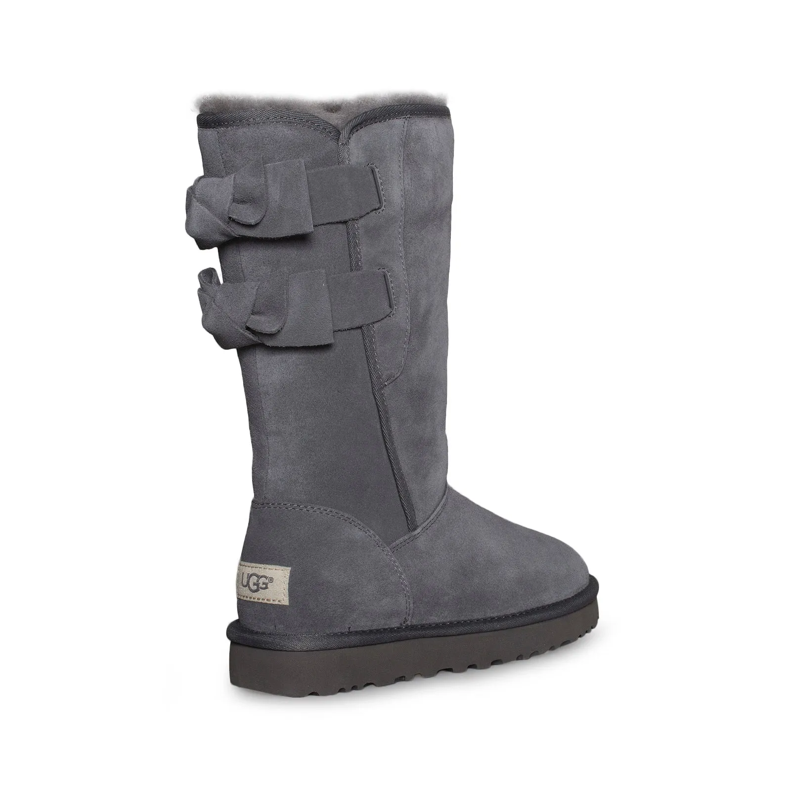 UGG Allegra Bow Grey Boots - Women's