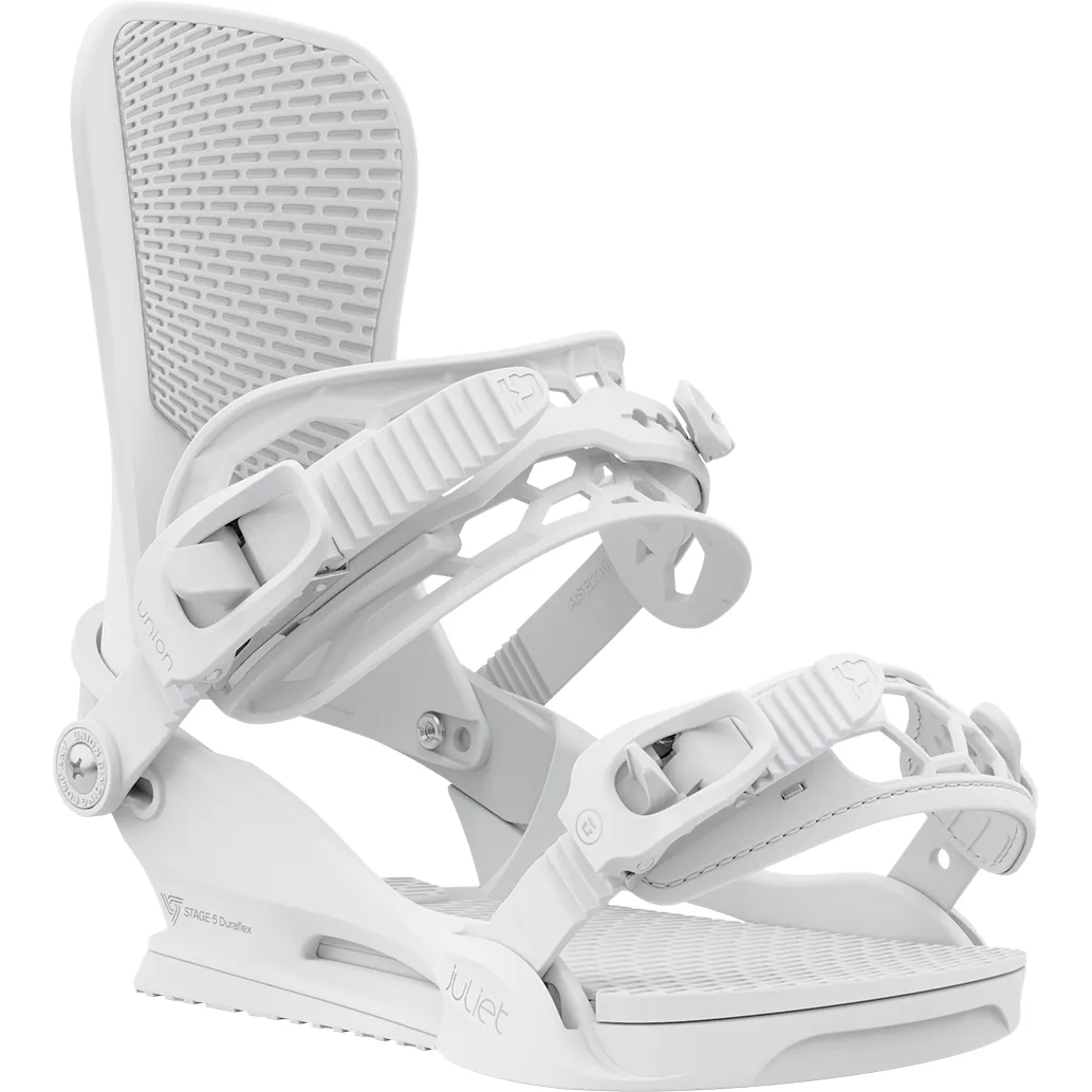 Union Juliet Snowboard Bindings 2024 White