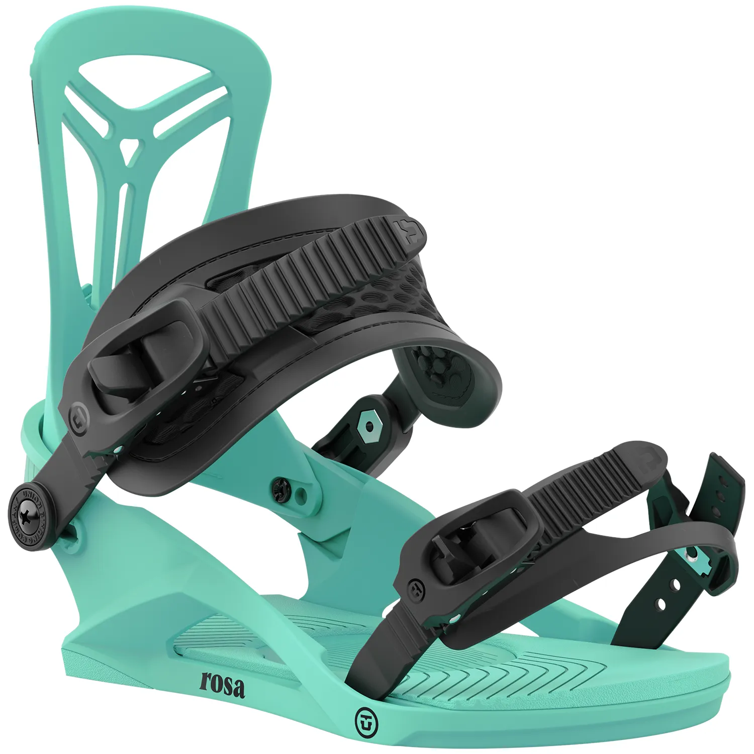 Union Rosa Womens Snowboard Bindings Cool Aqua