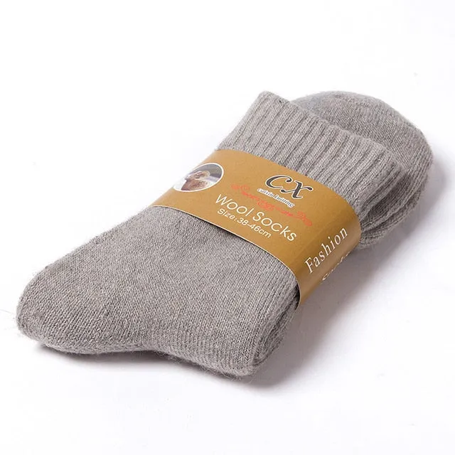 Unisex Winter Warm Super Thick Merino Wool Socks