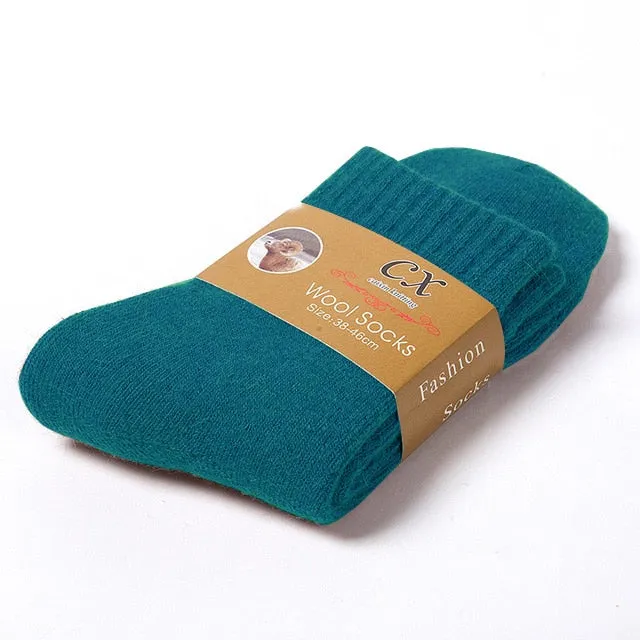 Unisex Winter Warm Super Thick Merino Wool Socks