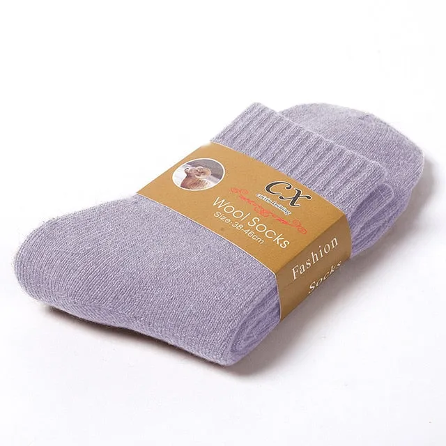 Unisex Winter Warm Super Thick Merino Wool Socks