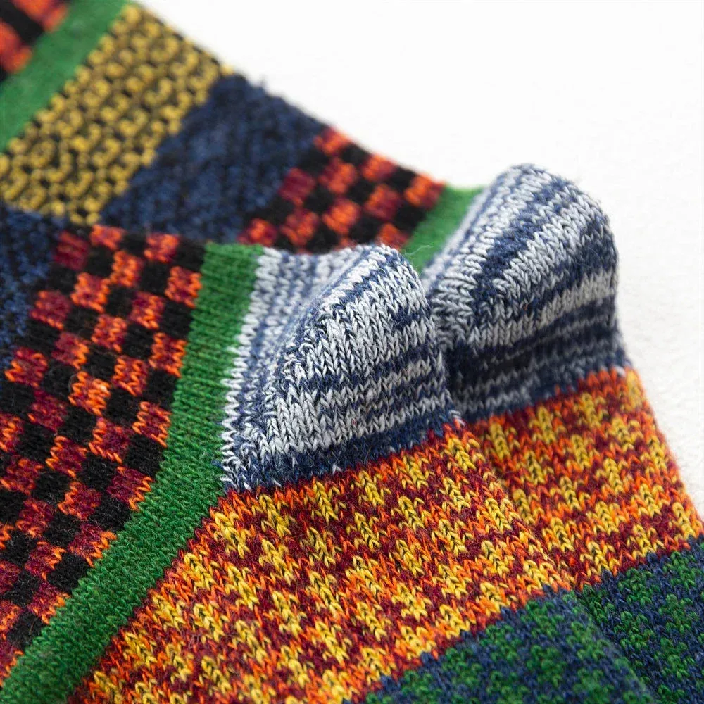 Vintage 5 Pairs Men’s Wool Socks