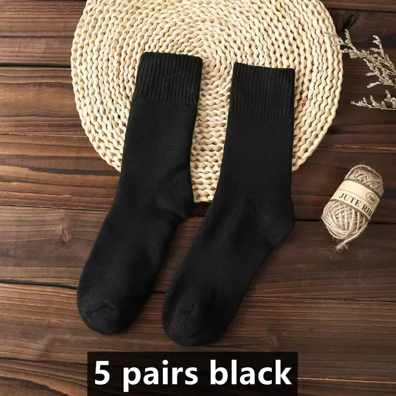 Vintage 5 Pairs Men’s Wool Socks